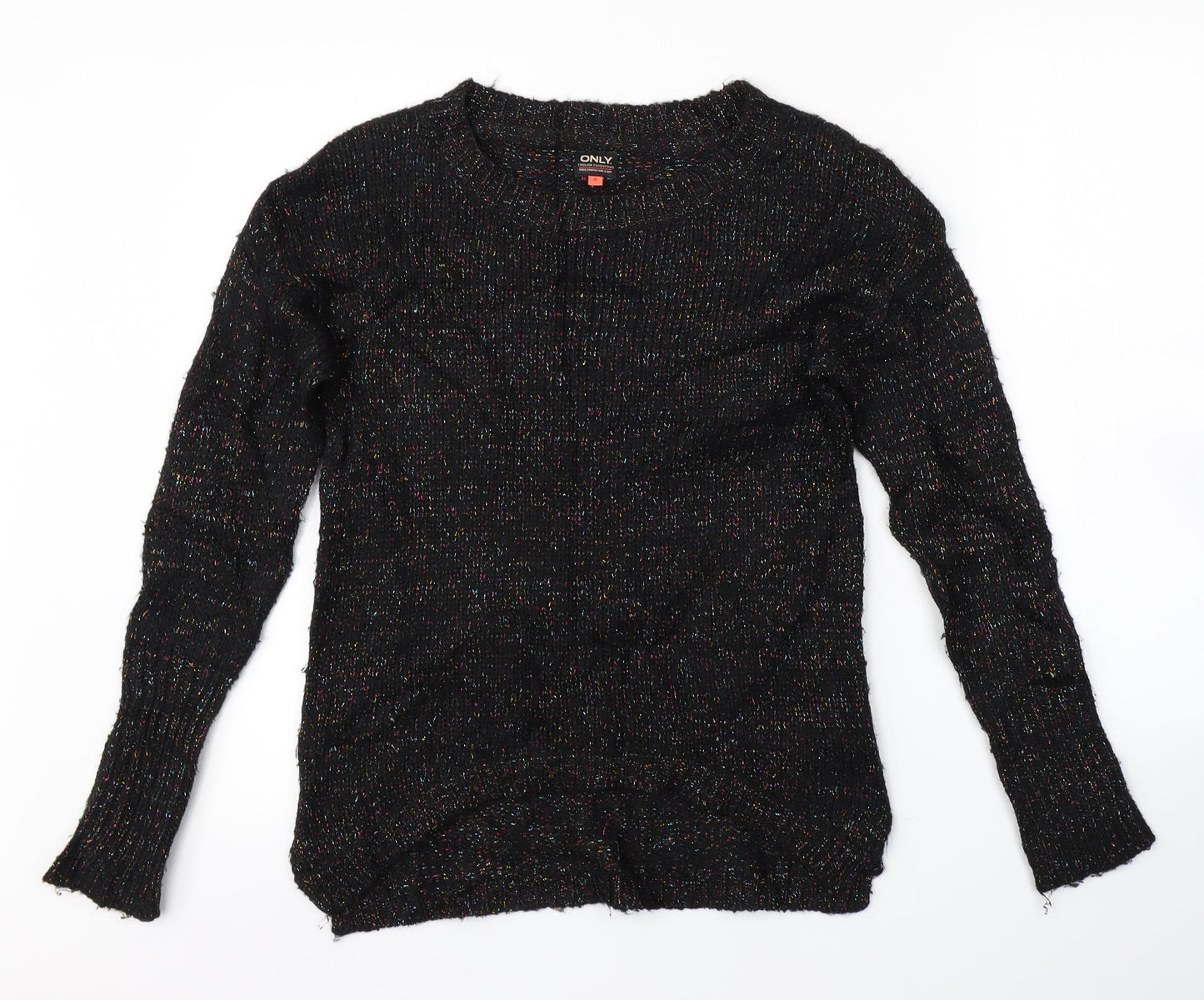 Womens UK Size S Only Black Pullover Jumper