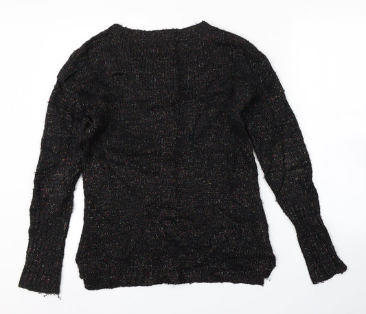 Womens UK Size S Only Black Pullover Jumper