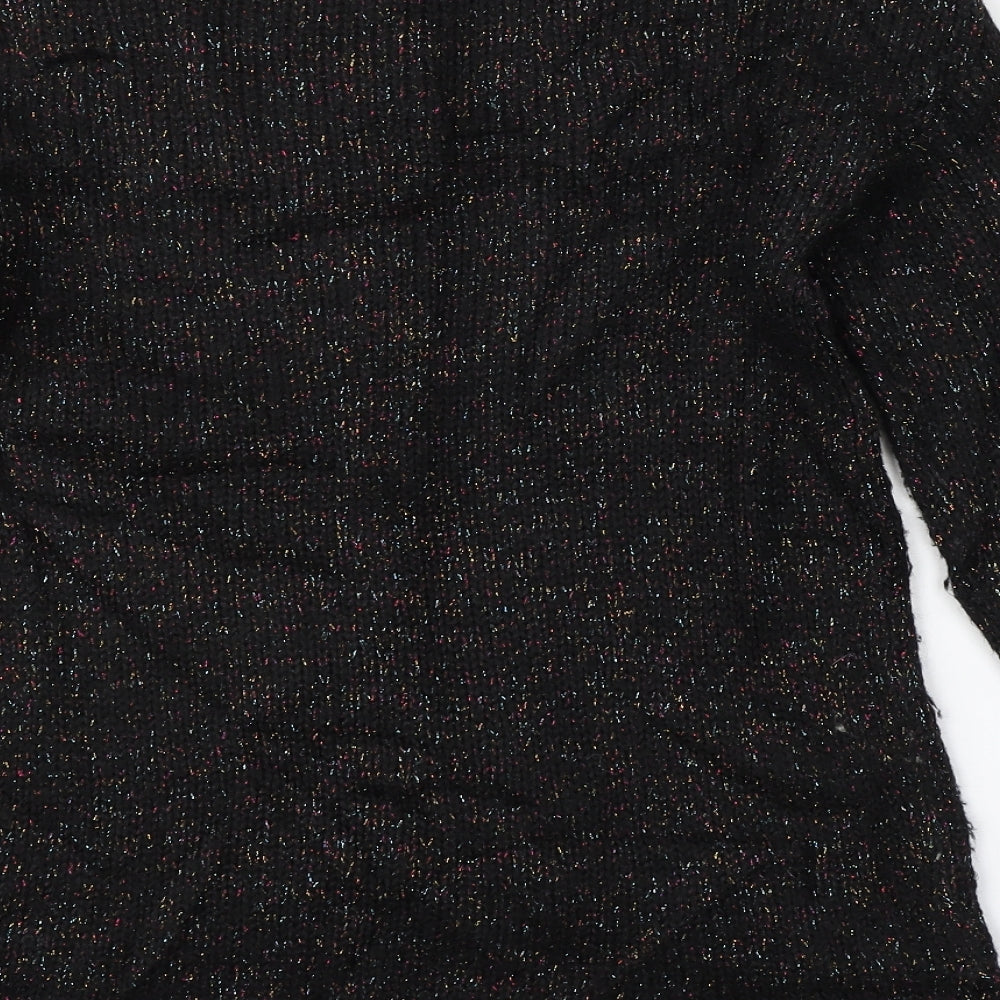 Womens UK Size S Only Black Pullover Jumper