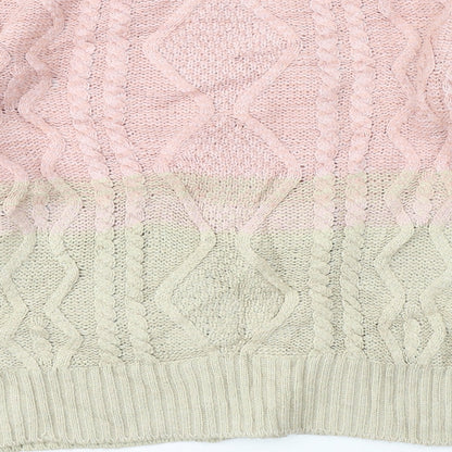 Womens UK Size L KATSUMI Multicoloured Pullover Jumper