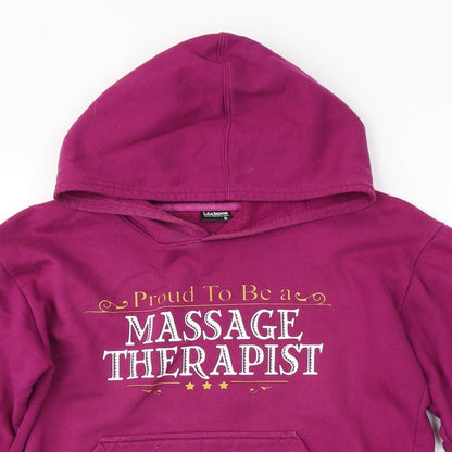 Preworn Womens Purple   Pullover Hoodie Size M