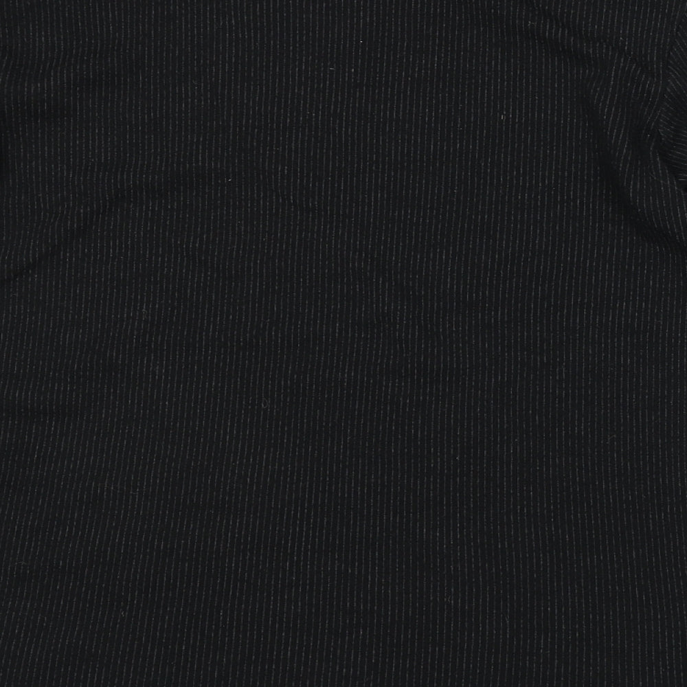 F&F Mens Grey Striped   T-Shirt Size S