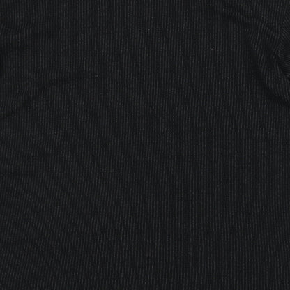 F&F Mens Grey Striped   T-Shirt Size S