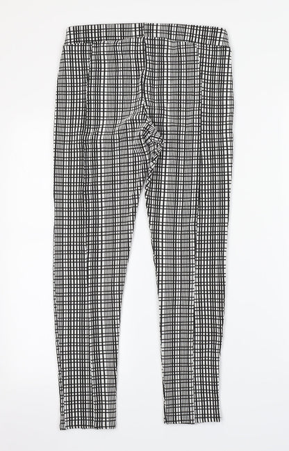 Jane Norman Womens Multicoloured Check  Trousers  Size 10 L25 in