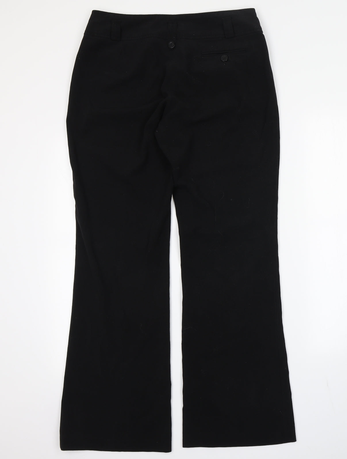 Womens UK Size 12 New Look Regular Fit  Black Trousers