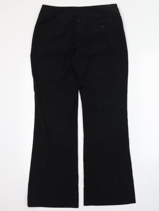 Womens UK Size 12 New Look Regular Fit  Black Trousers