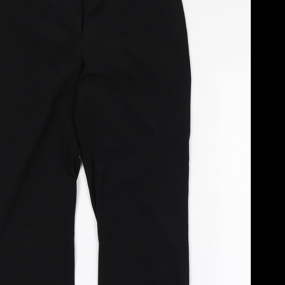 Womens UK Size 12 New Look Regular Fit  Black Trousers
