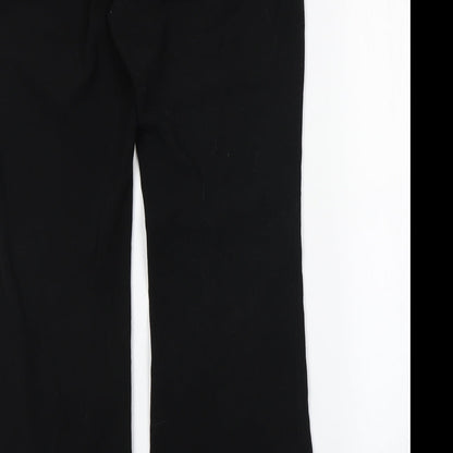 Womens UK Size 12 New Look Regular Fit  Black Trousers