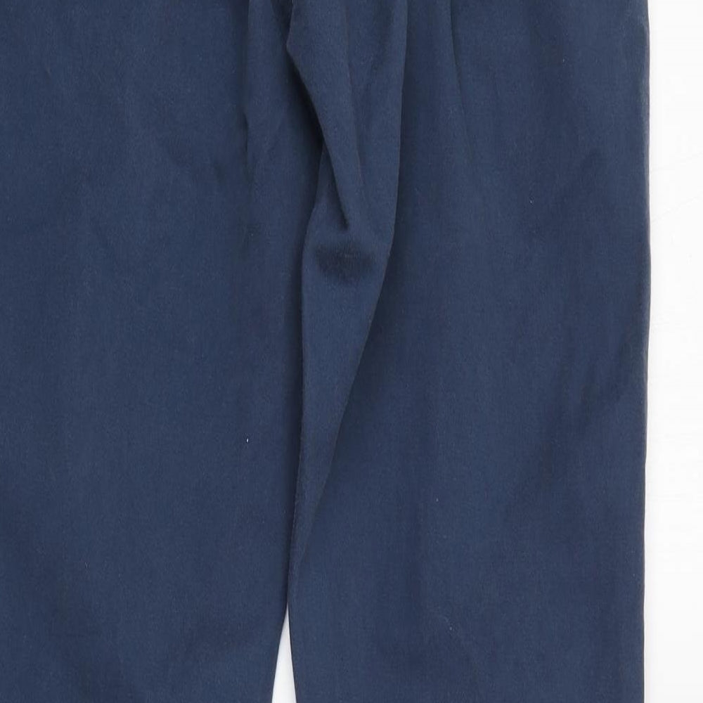 Womens UK Size 32 in Topman Regular Fit Chino Blue Trousers