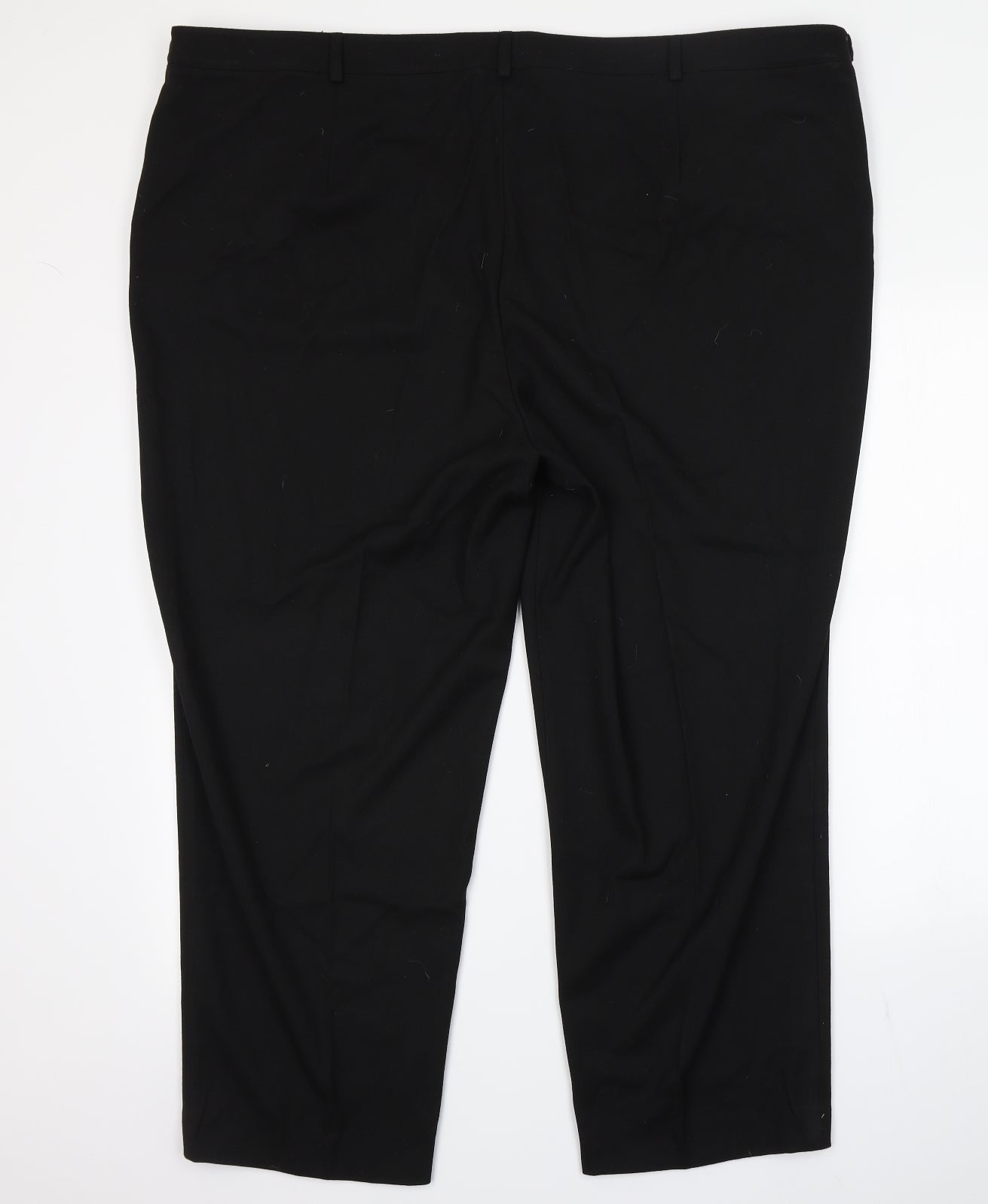 Womens UK Size 28 Daxon Regular Fit  Black Trousers