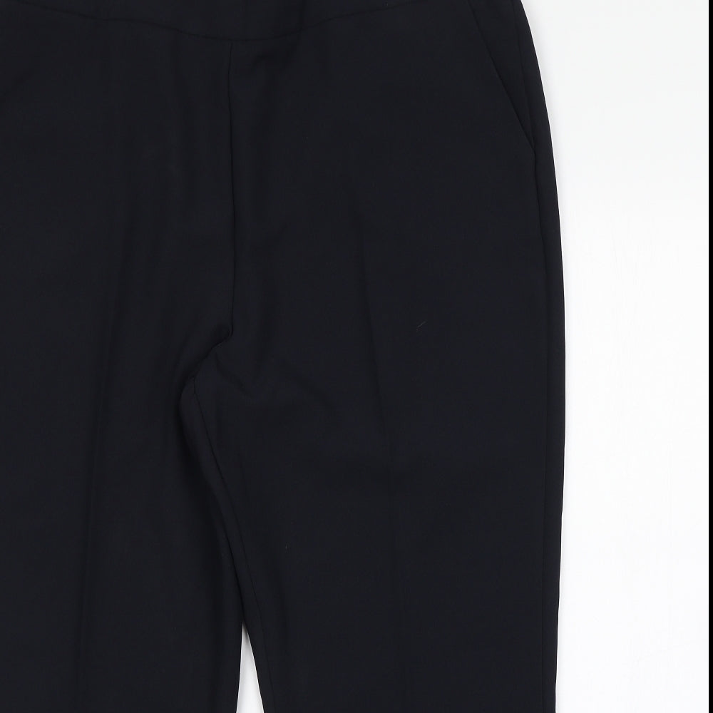 Bonmarché Womens Blue   Trousers  Size 18 L25 in