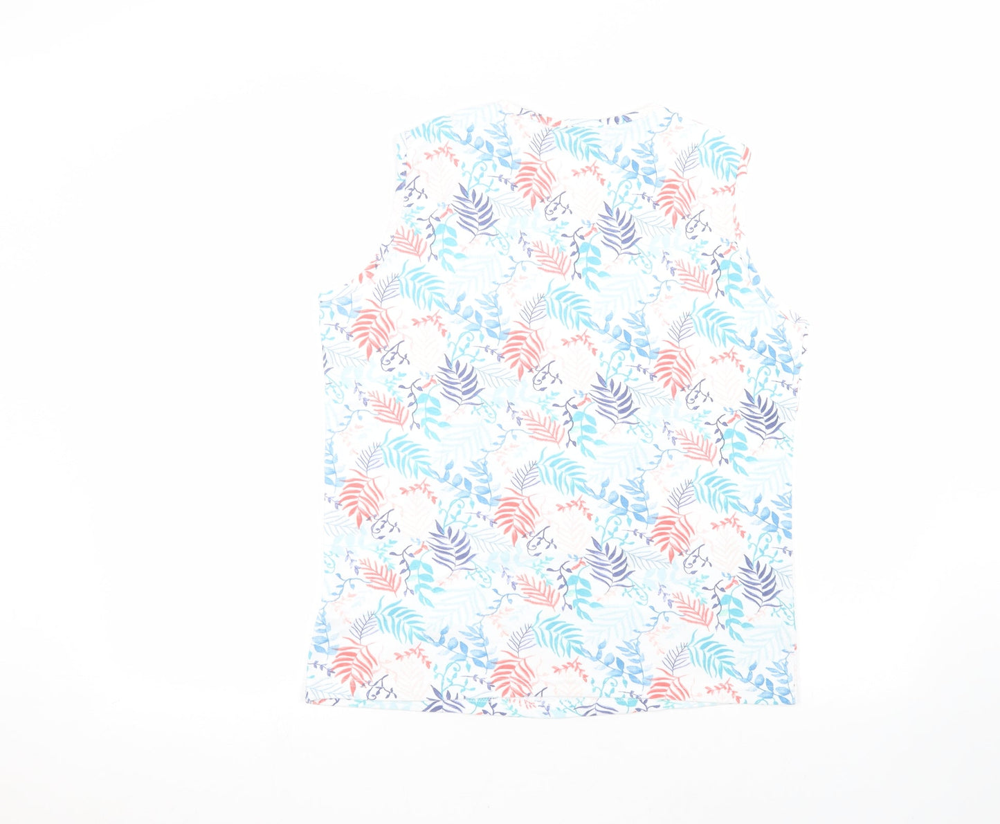 EWM Womens White   Basic Tank Size M