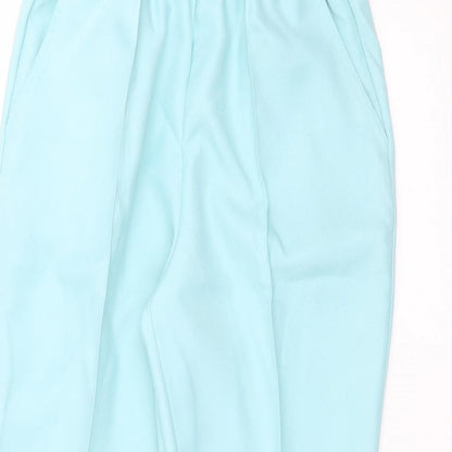 Womens UK Size 12 Damart Regular Fit  Blue Trousers