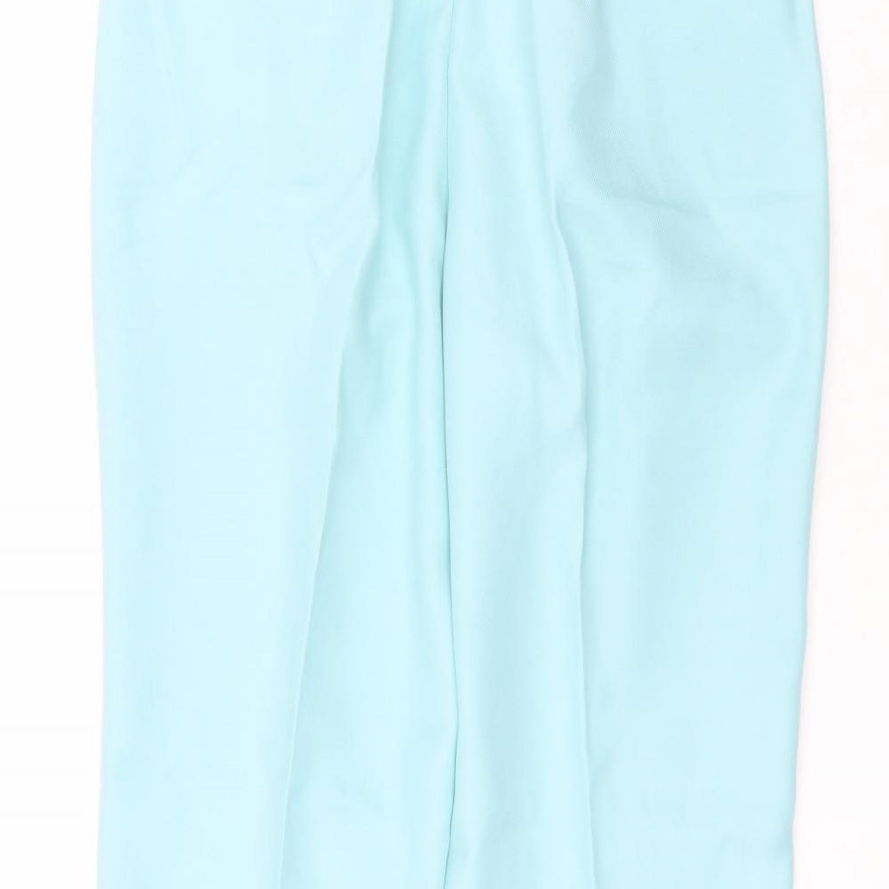 Womens UK Size 12 Damart Regular Fit  Blue Trousers