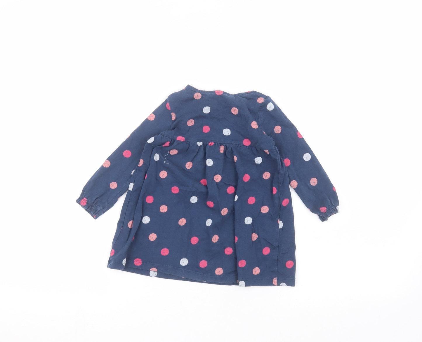 F&F Baby Blue Polka Dot  A-Line  Size 9-12 Months