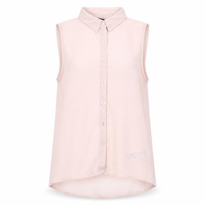 Womens UK Size 12 New Look Pink Basic Button-Up
