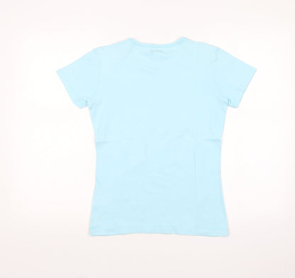 DOMYOS Womens Blue   Basic T-Shirt Size S