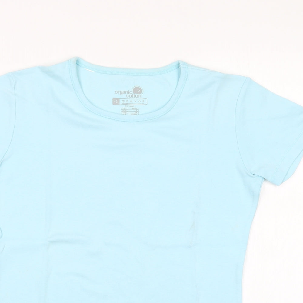 DOMYOS Womens Blue   Basic T-Shirt Size S