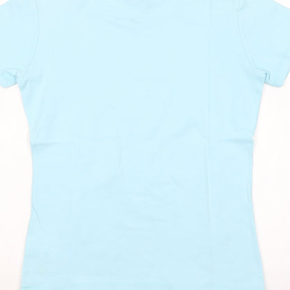 DOMYOS Womens Blue   Basic T-Shirt Size S