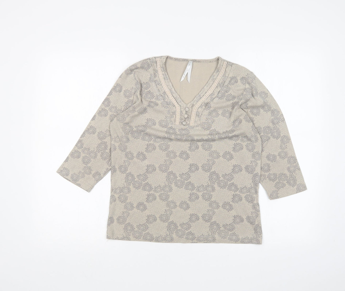 BMM Womens Brown   Basic T-Shirt Size S