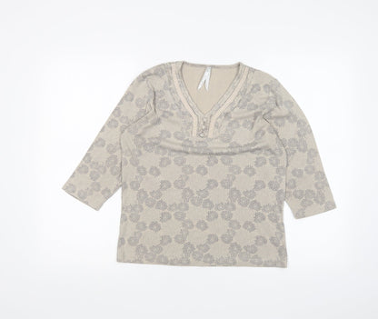 BMM Womens Brown   Basic T-Shirt Size S