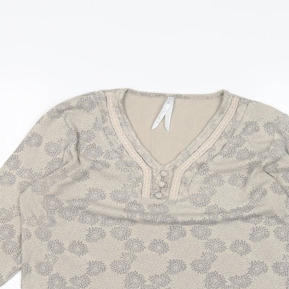 BMM Womens Brown   Basic T-Shirt Size S