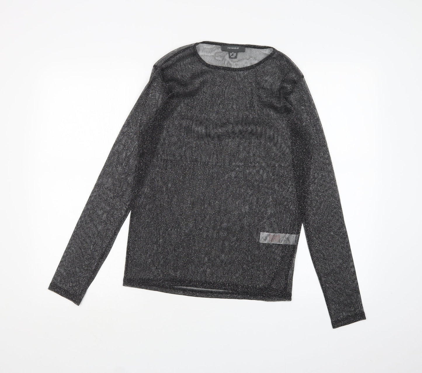 Primark Womens Black   Basic T-Shirt Size M