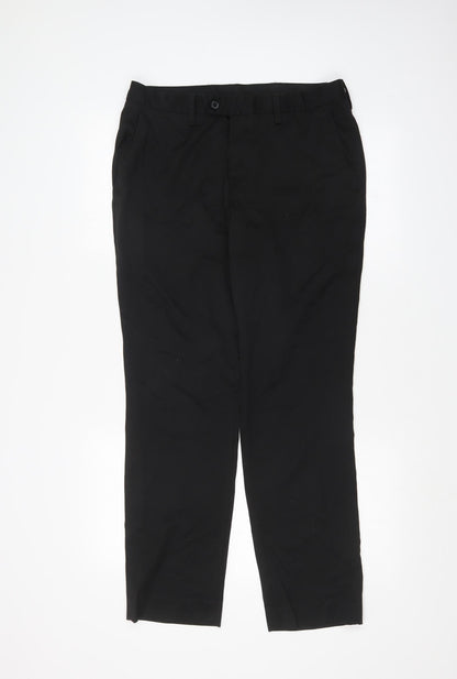 NEXT Mens Black   Trousers  Size 32 in L28 in