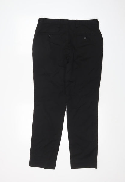 NEXT Mens Black   Trousers  Size 32 in L28 in