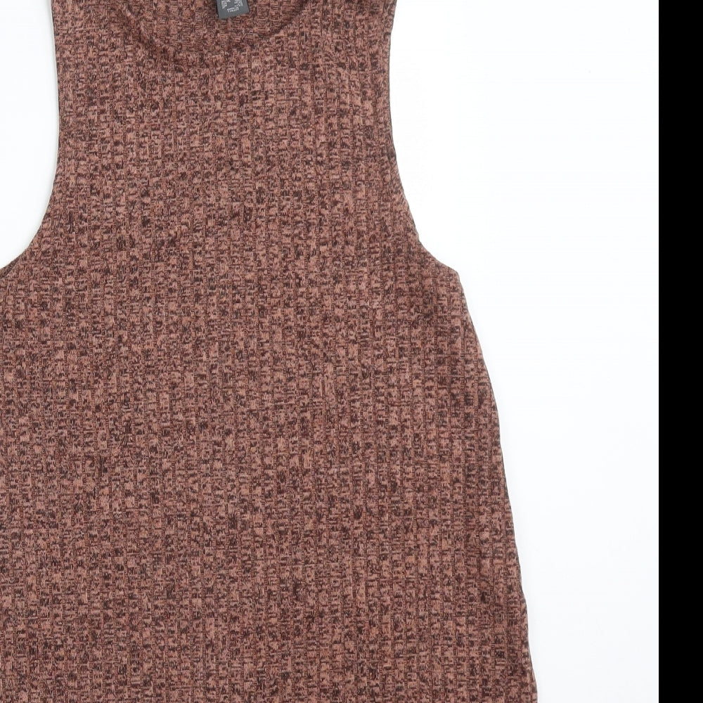 Primark Womens Brown   Basic T-Shirt Size S