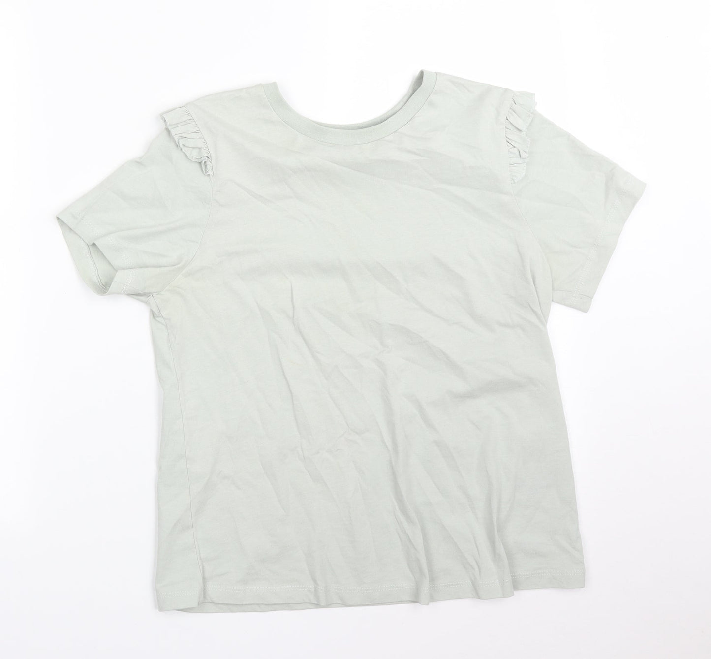 George Womens Green   Basic T-Shirt Size 10