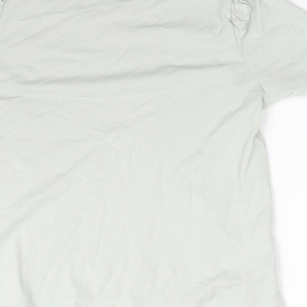 George Womens Green   Basic T-Shirt Size 10