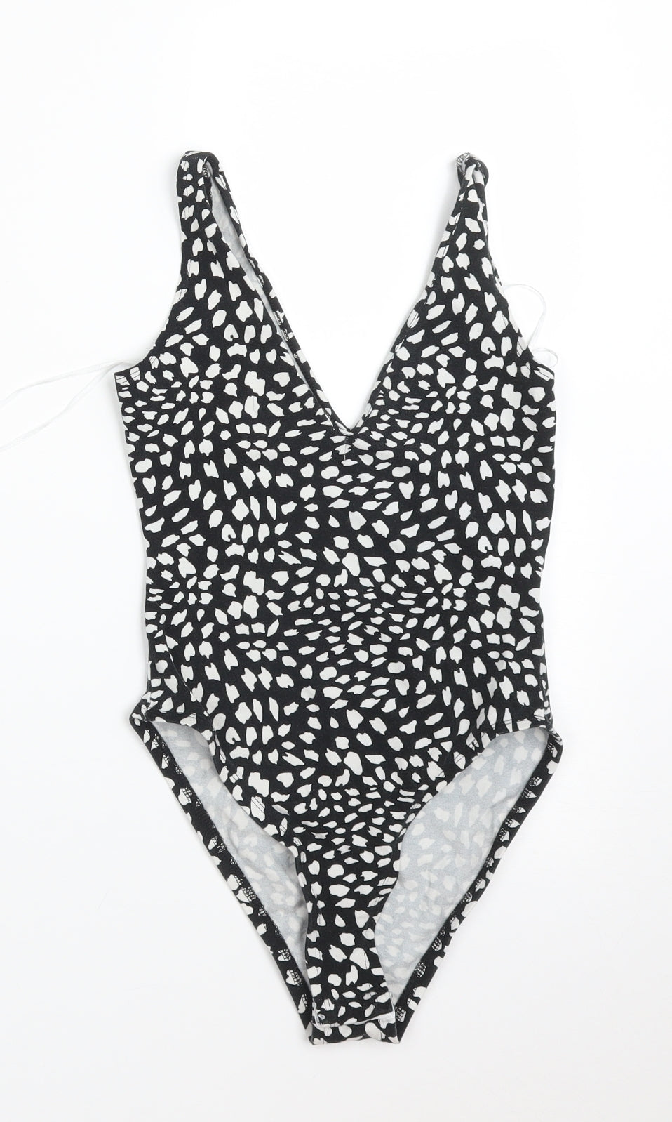 Miss Selfridge Womens Multicoloured Animal Print  Bodysuit One-Piece Size 4