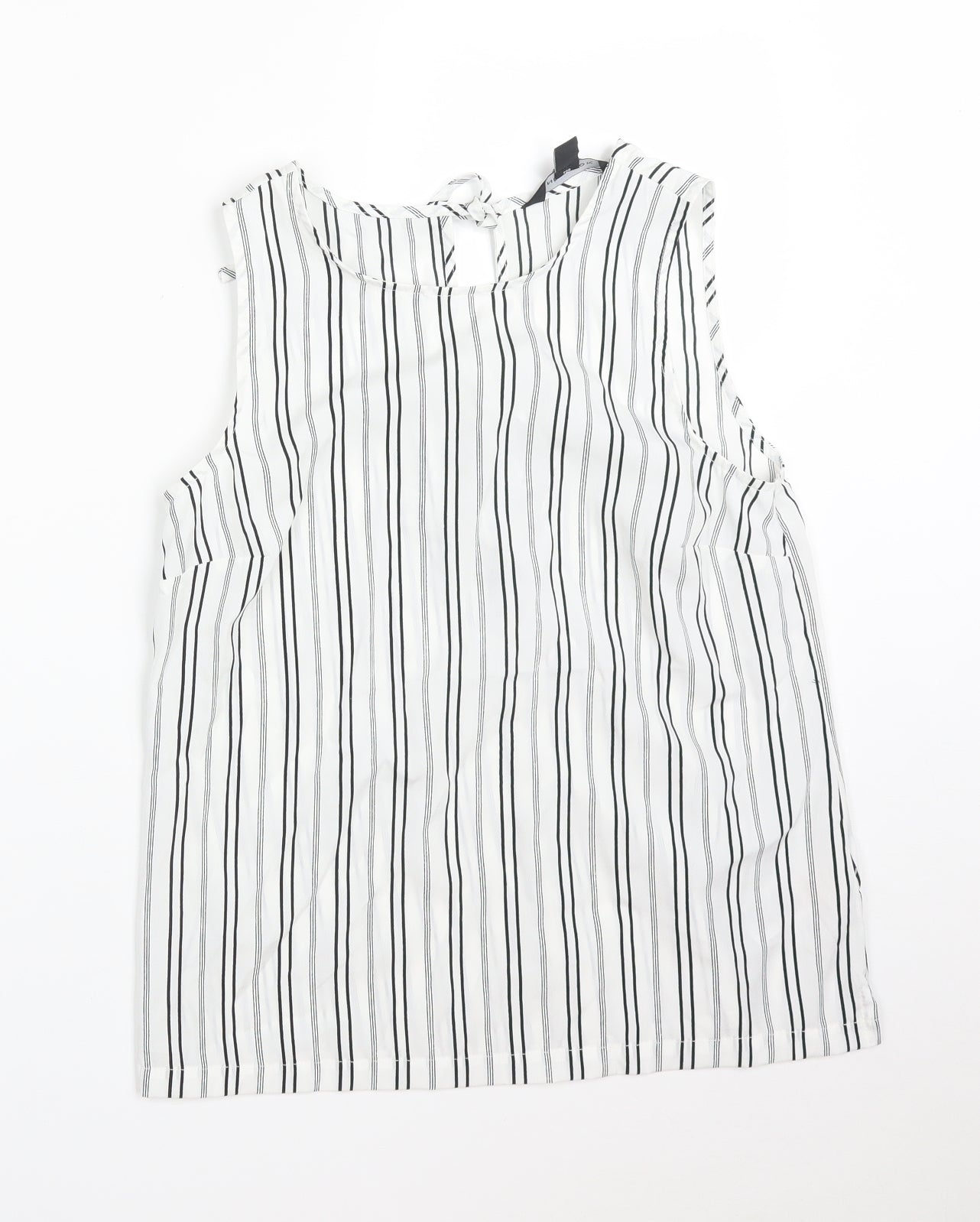 Womens UK Size 8 New Look Multicoloured Basic Tank