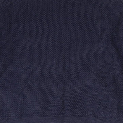 Womens UK Size S ISLE Blue Cardigan Jumper