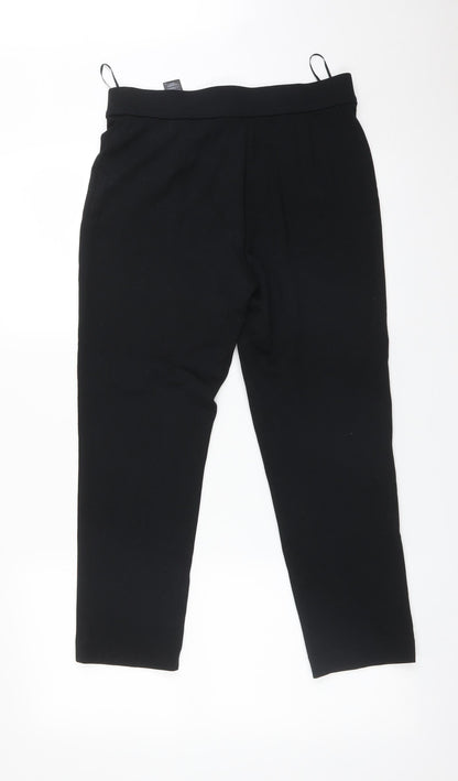 Womens UK Size 10 M&S Regular Fit Jegging Black Trousers