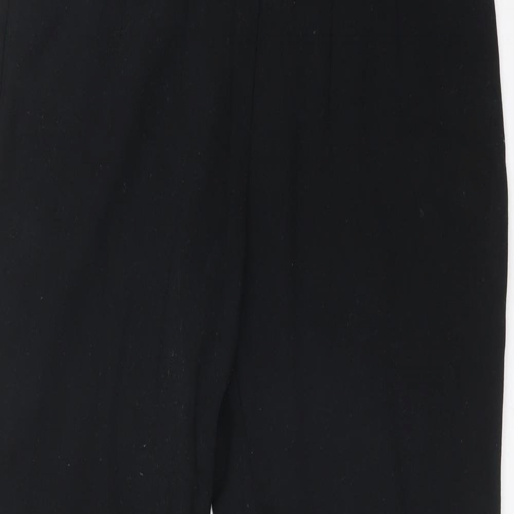 Womens UK Size 10 M&S Regular Fit Jegging Black Trousers