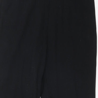 Womens UK Size 10 M&S Regular Fit Jegging Black Trousers