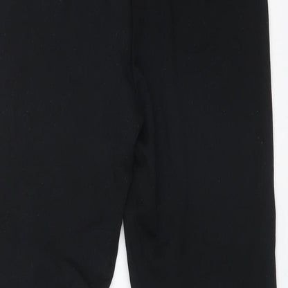 Womens UK Size 10 M&S Regular Fit Jegging Black Trousers