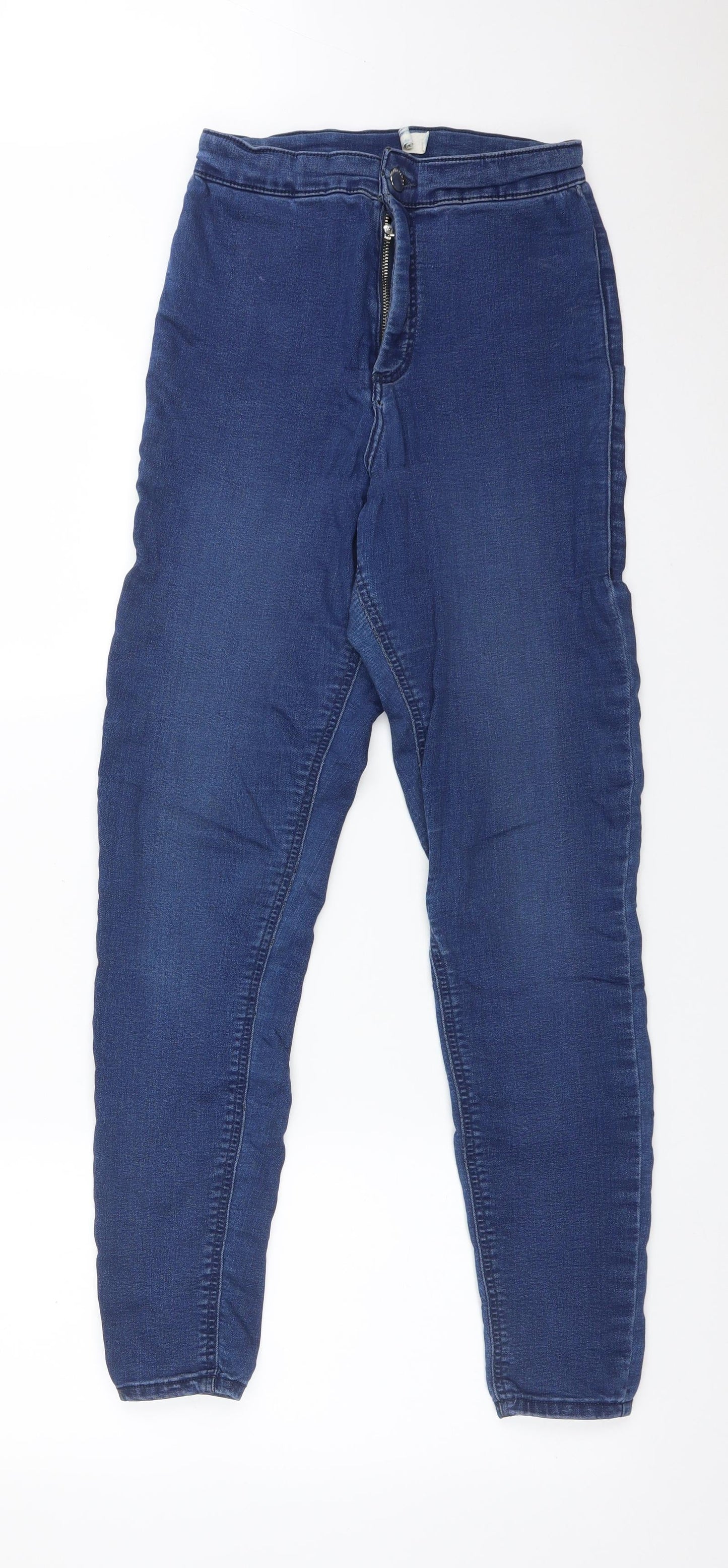 Topshop Womens Blue   Skinny Jeans Size 28 L32 in