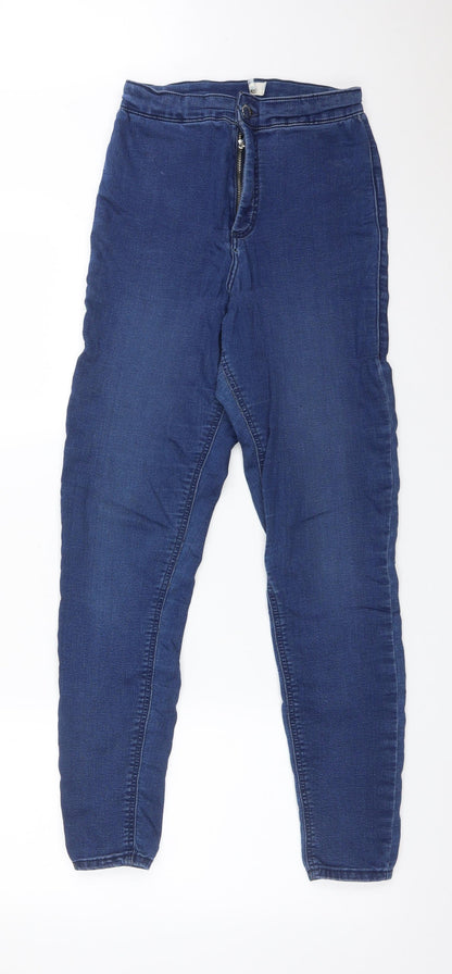 Topshop Womens Blue   Skinny Jeans Size 28 L32 in