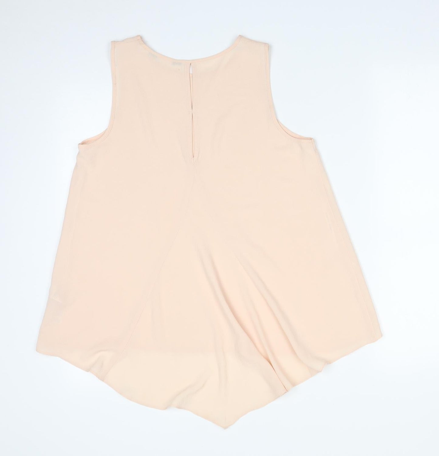 Womens UK Size 12 Dorothy Perkins Pink Basic T-Shirt