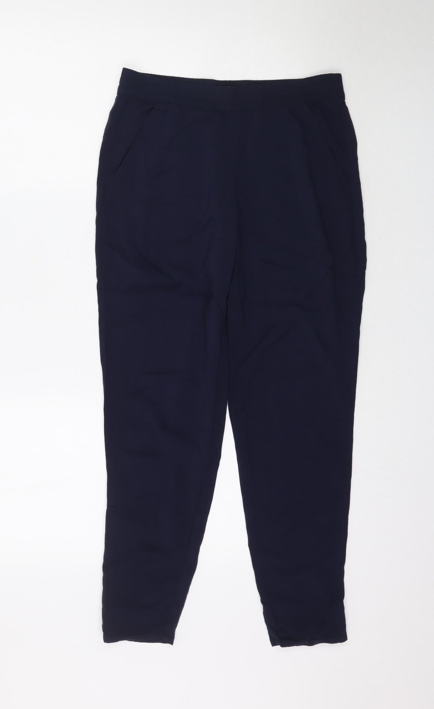 Womens UK Size 8 H&M Regular Fit  Blue Trousers