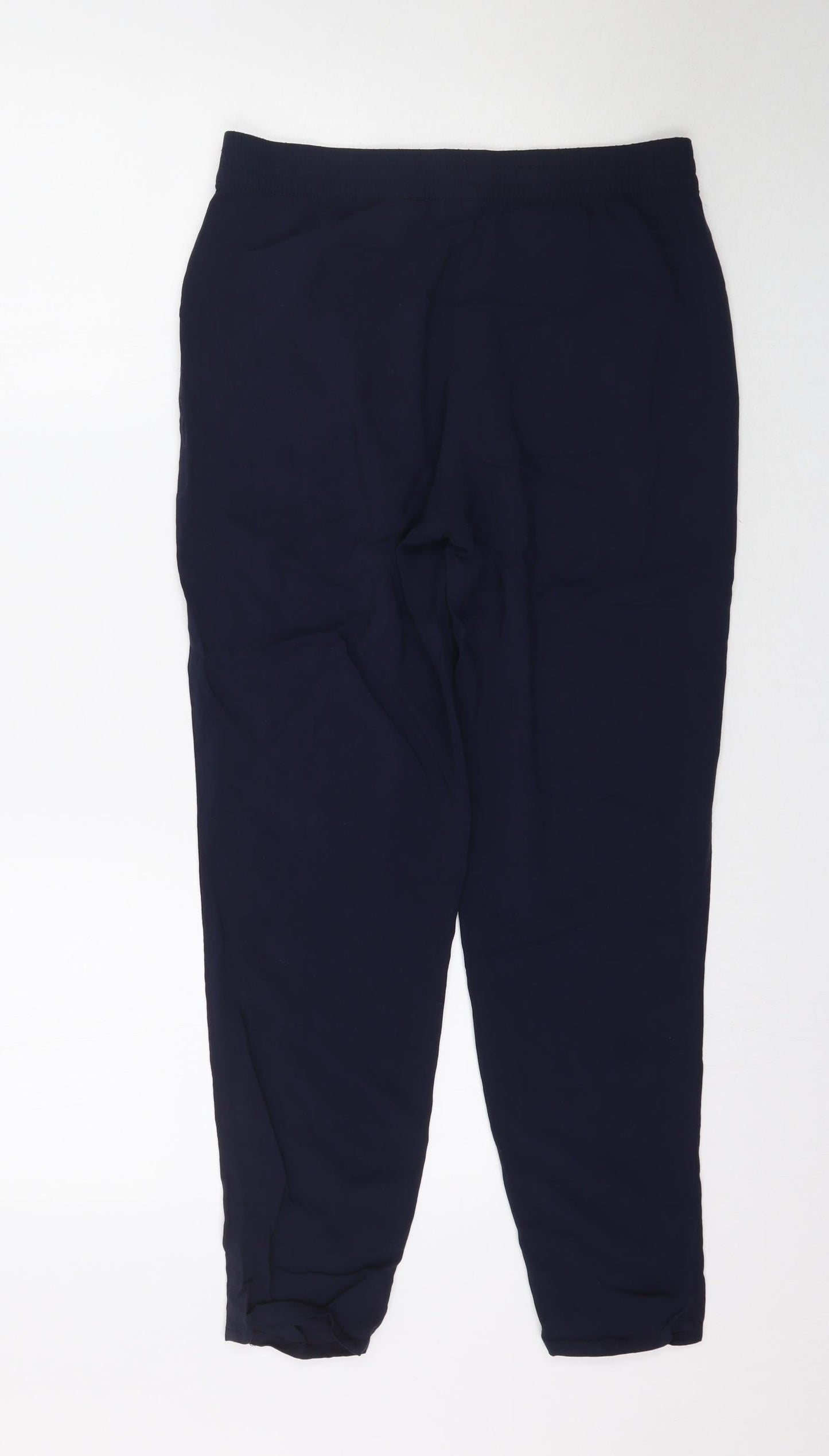 Womens UK Size 8 H&M Regular Fit  Blue Trousers