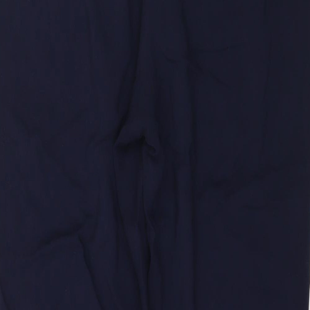 Womens UK Size 8 H&M Regular Fit  Blue Trousers
