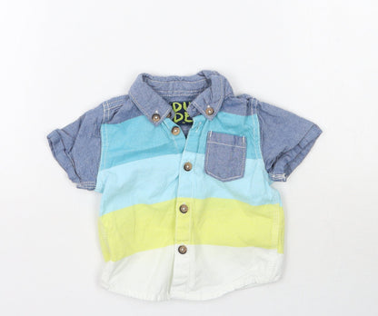 F&F Baby Multicoloured   Basic Button-Up Size 3-6 Months