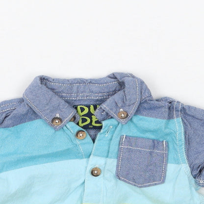 F&F Baby Multicoloured   Basic Button-Up Size 3-6 Months