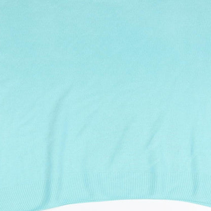 Womens UK Size 14 Marks and Spencer Blue Basic T-Shirt