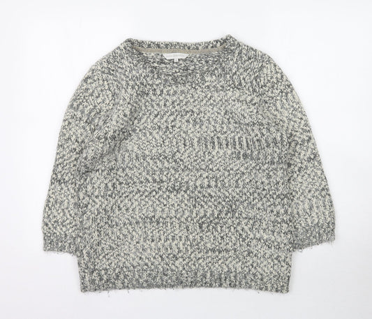 Womens UK Size 16 Debenhams Grey Pullover Jumper