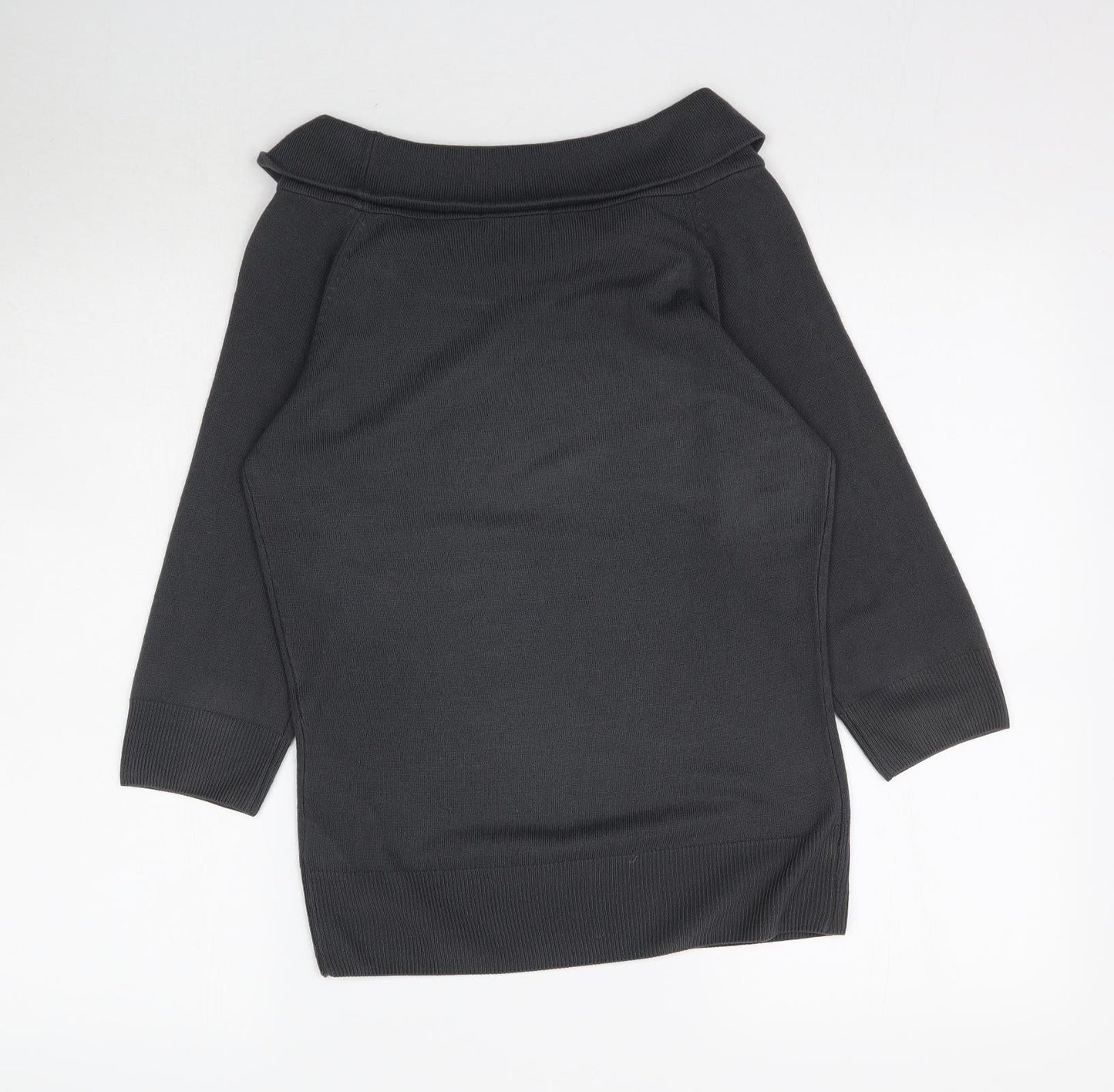 Womens UK Size 10 Marks and Spencer Grey Pullover Jumper